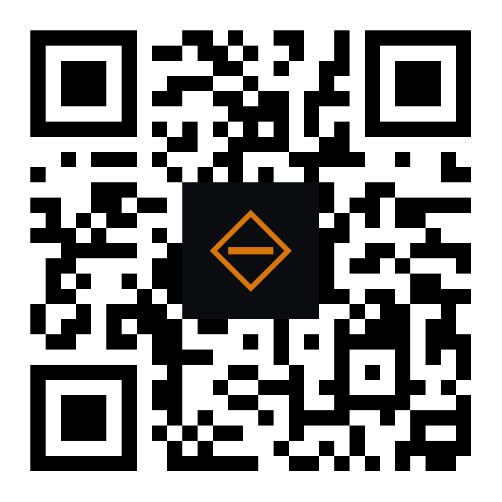 QR code, scan for my contact card